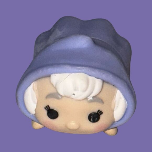 Disney Tsum Tsum Mystery Cinderella Fairy Godmother Stackable Figure Medium A14 - Picture 1 of 6